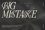 Relationship of Melodrame, a Serif Font by sizimon (Thumbnail 12 of 12)