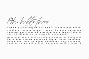 Hallelujah Script | Handwritten Font, a Script Font by Heart + Soul Studios (Thumbnail 5 of 9)