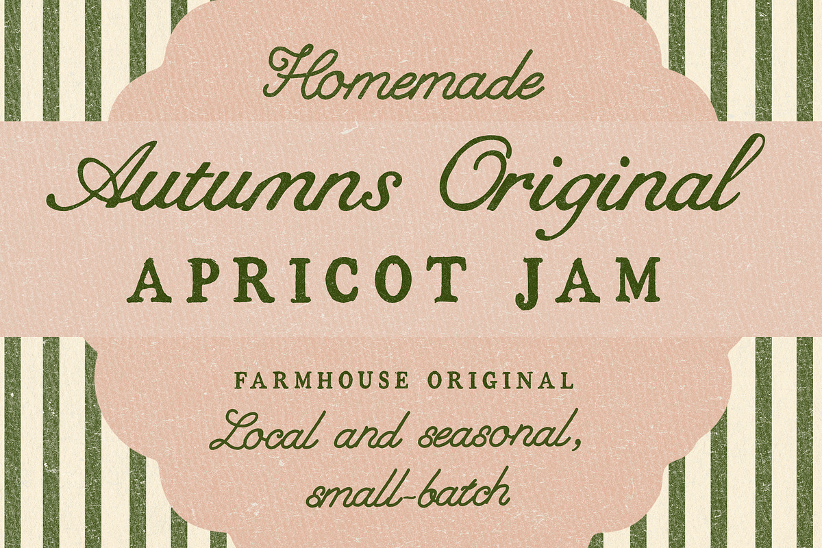 Handwritten Autumn Signage Fonts, a Handwritten Font by Laras Wonderland (Photo 8 of 20)