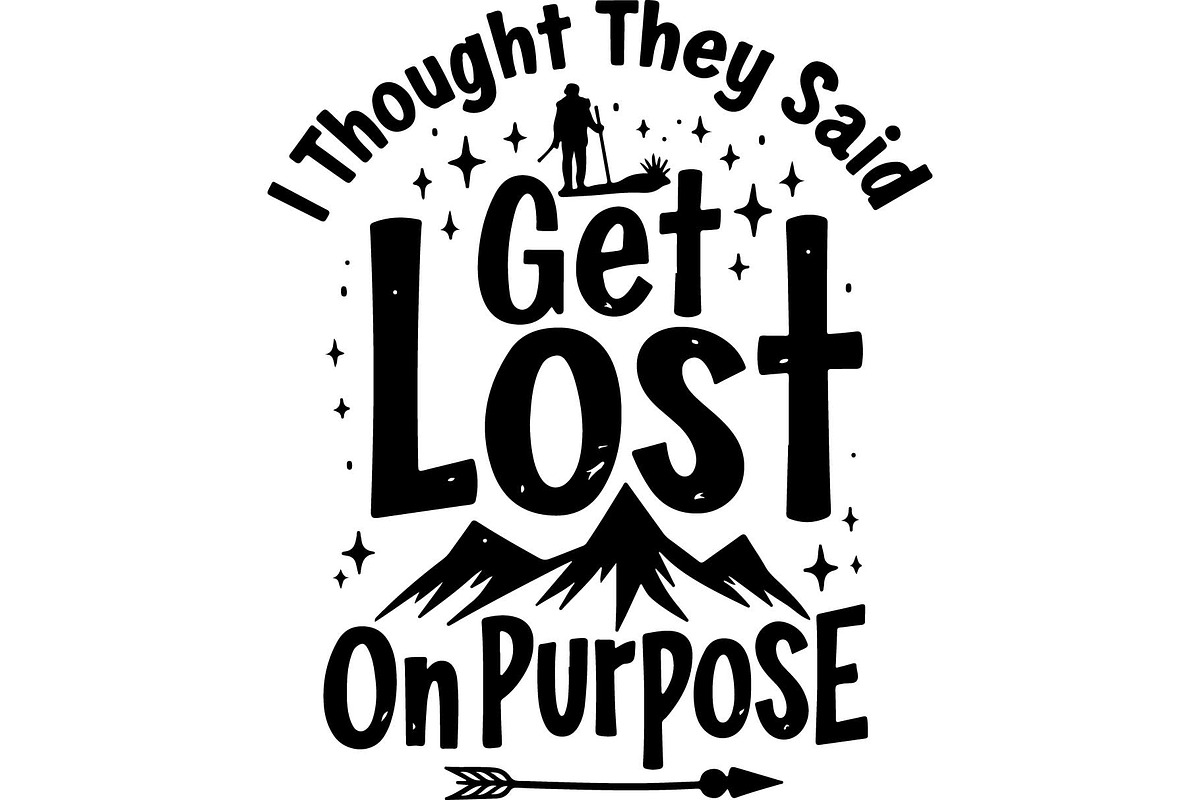 Hiking T-Shirt Quote Bundle, an Object Graphic by jahid234 (Photo 6 of 11)