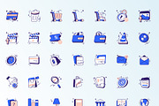 LETRAS - Illustration Icon Pack, a Solid Icon by BROCZ Store (Thumbnail 7 of 8)