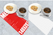 Posters and Menu Mockup, a Mockup by Quirko (Thumbnail 4 of 6)