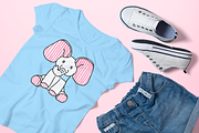 Girl's Crew Neck T-shirt Mock-up, a Shirt Mockup by Mint Pixels (Thumbnail 6 of 6)