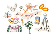 Amore. Valentine's Day Clipart, a Decorative Illustration by Luamor (Thumbnail 3 of 7)