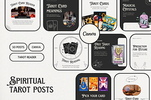 Tarot Reader Instagram Templates
