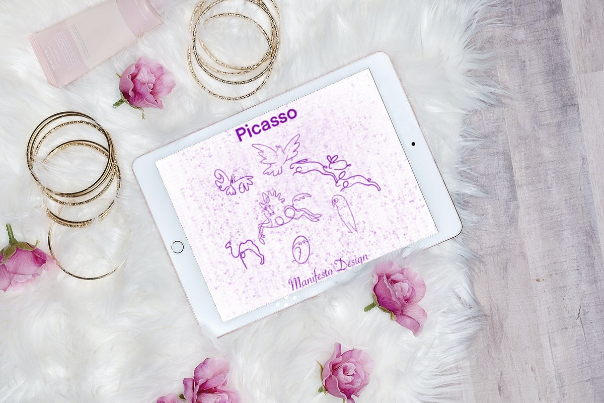 Picasso Line Art Procreate BUNDLE 4, a Brush Add-On by Manifesto Design Gallery (Photo 13 of 28)