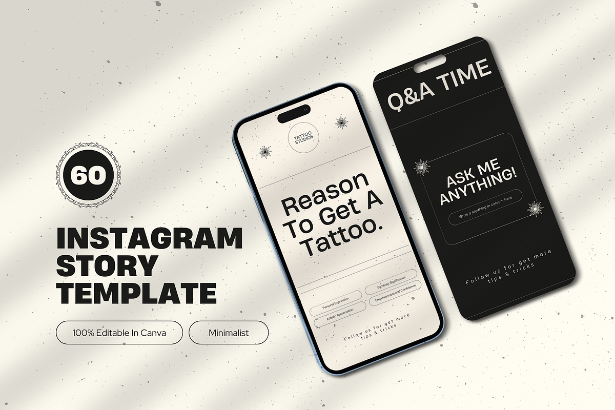 120 Tattoo Artist Instagram Template, a Social Media Template by Branding Victory STD (Photo 4 of 10)