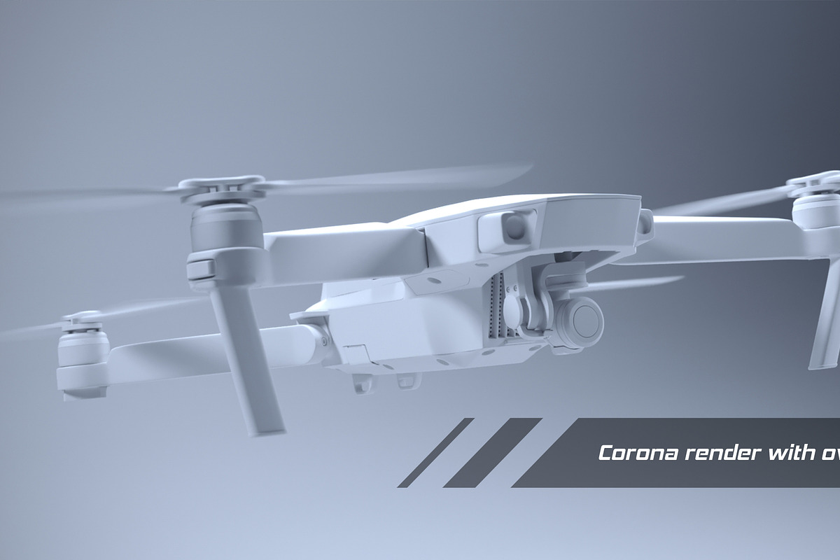 dji mavic pro quadcopter 3d model, a Cars & Vehicle 3D Model by arapps3d (Photo 6 of 12)