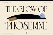 BD PHOSERINÉ | Display Serif, a Serif Font by Brandear Design (Thumbnail 1 of 23)