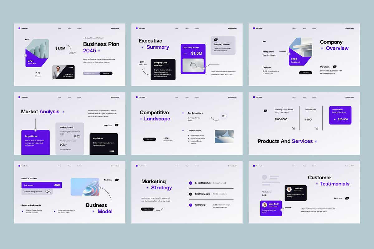 Nexaroo - Business Plan Slides preview 2