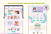 Balloon business website template, a Wix Template by Template Twist Shop (Thumbnail 8 of 10)