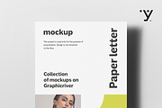 Paper Letter Mock-up, an Advertising Mockup by Yogurt86 (Thumbnail 4 of 8)