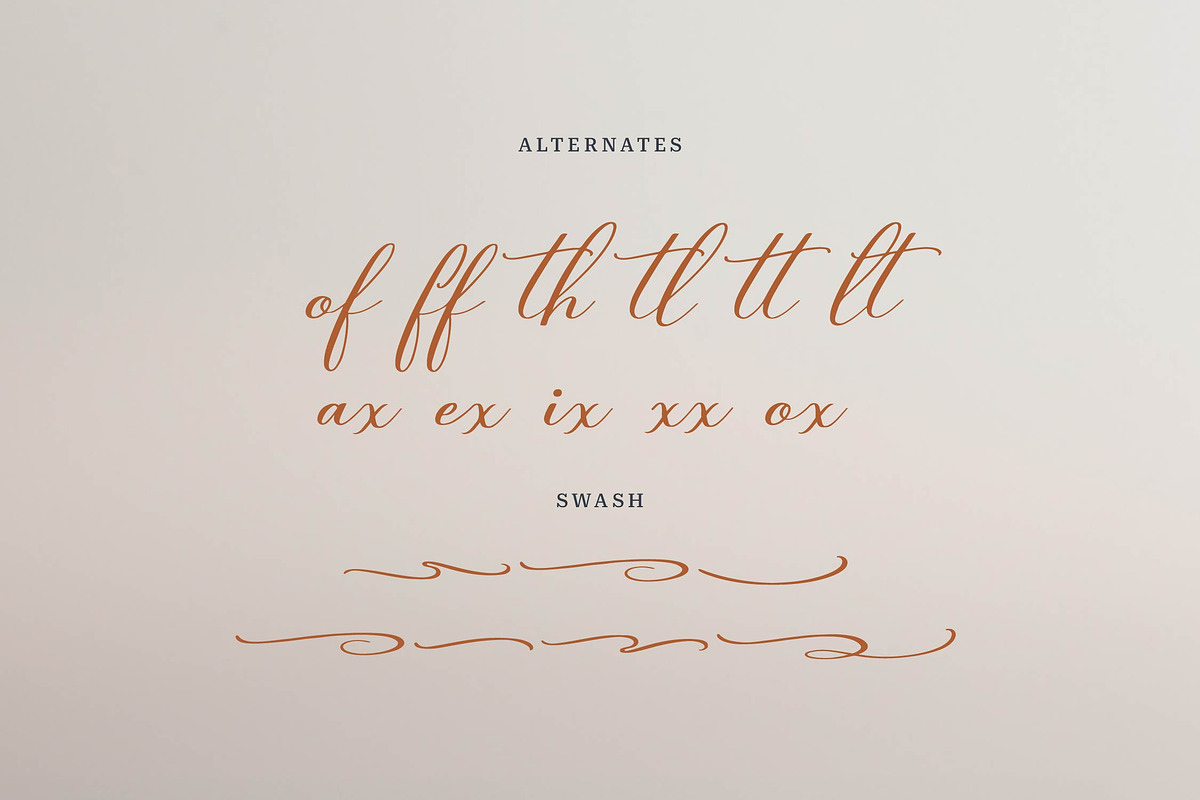 Celtaniya Bioffany Calligraphy, a Script Font by gracetype_studio (Photo 12 of 14)