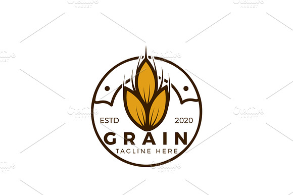 Grain Logo Design preview 5