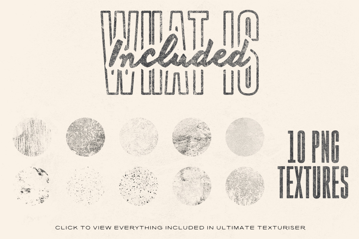 Ultimate Texturiser PSD, a Layer Style Add-On by Design Surplus (Photo 3 of 5)
