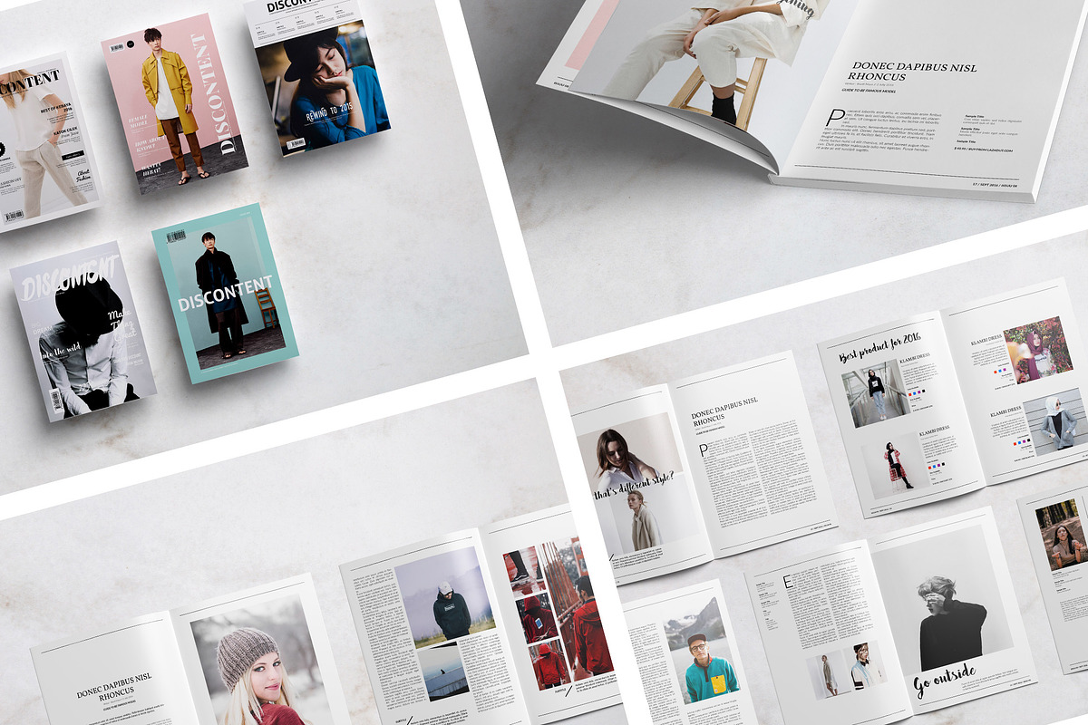 Magazine Bundle, a Magazine Template by Loc Tropis (Photo 5 of 13)