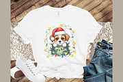 Christmas Dog PNG Clipart, an Illustration by Sublimation Artist (Thumbnail 3 of 9)