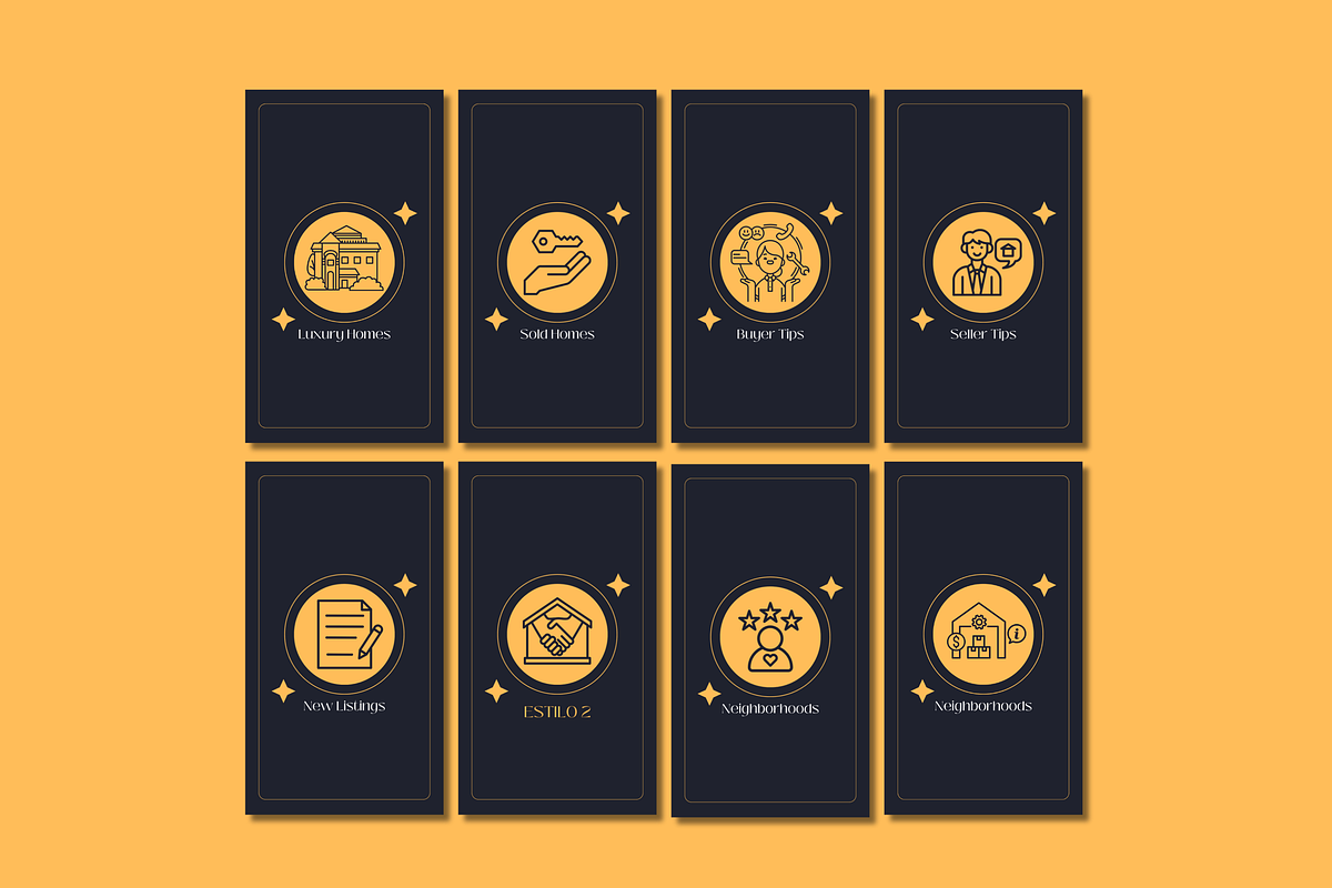30 Realtor Instagram Highlights, a Templates & Theme by TemplateCastleStore (Photo 3 of 9)