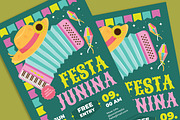 Festa Junina Festival Flyer, a Flyer Template by Gumico Studio. (Thumbnail 3 of 3)