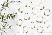 Farmhouse Christmas Watercolor Set, a Seasonal Illustration by BarvArt (Thumbnail 12 of 28)