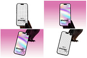 iPhone with Hand Backlight Mockups, an iPhone Mockup by Remnand Studio (Thumbnail 9 of 10)