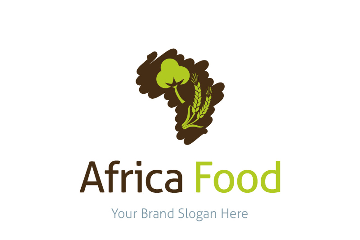 Africa Food Logo Template, a Branding & Logo Template by Tasmim Premiem Design (Photo 1 of 5)