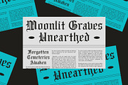 CS Rubeus – Old English Font, a Blackletter Font by Craft Supply Co. (Thumbnail 5 of 8)