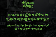 Halloween Story, a Script Font by Letterara (Thumbnail 7 of 9)