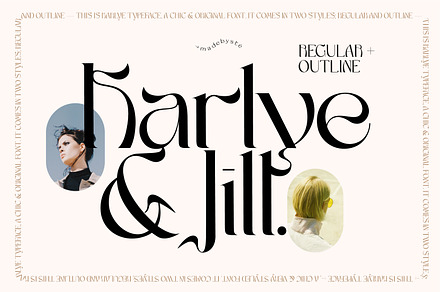 KARLYE — STYLISH FONT DUO
