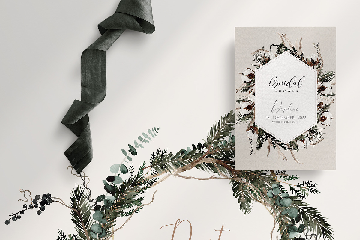 Watercolor flower - Dusty Winter, an Illustration by Beigetime (Photo 10 of 14)