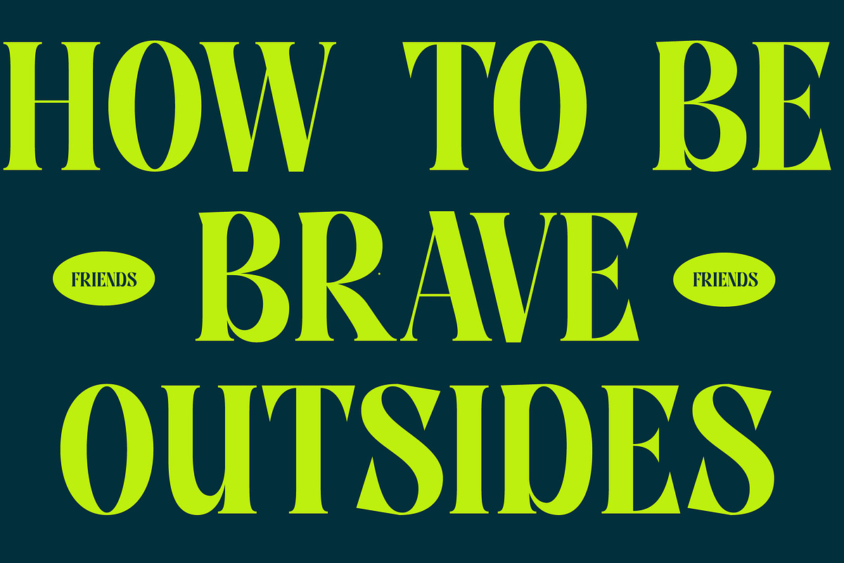 Zefta Bold Tall Modern Serif Font, a Serif Font by timelesstype.co (Photo 7 of 20)