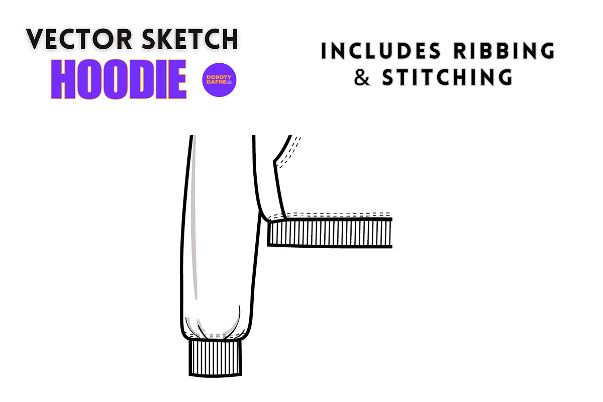Raglan Hoodie, an Apparel Mockup by Doroty Dafne Designs (Photo 4 of 7)