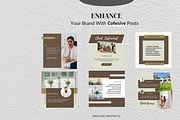 Instagram Reviews Templates, a Social Media Template by gooddogcreativeco (Thumbnail 4 of 9)