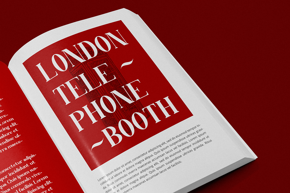 Captain Eagles - Modern Stylish, a Serif Font by RockboyStd (Photo 5 of 12)