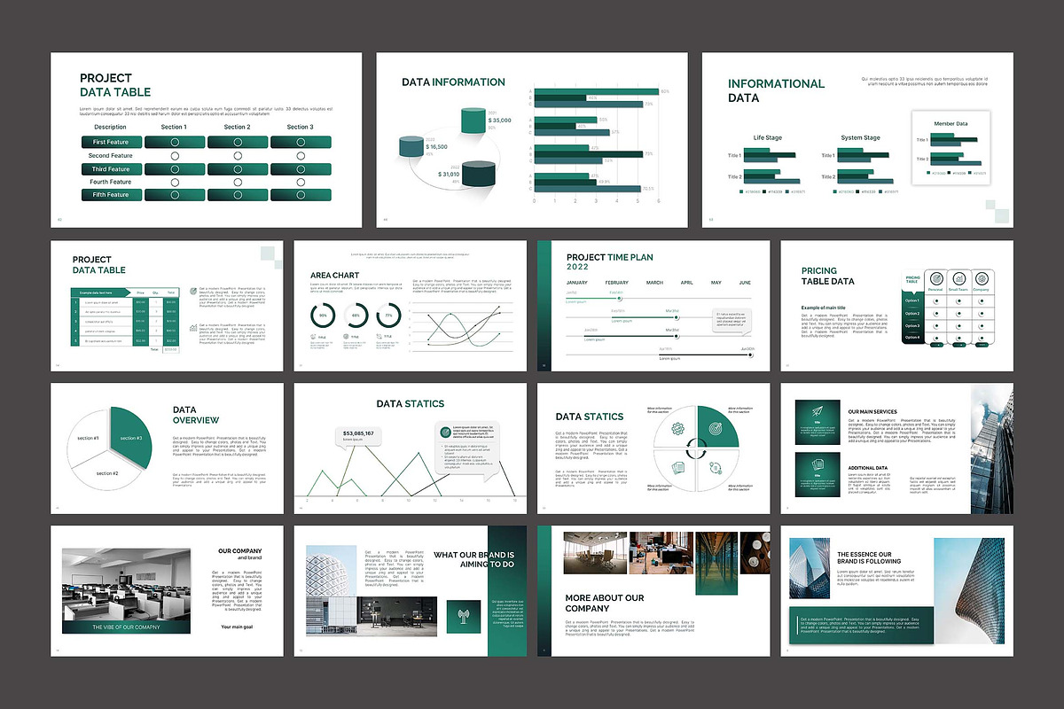 Business Company Profile PowerPoint, a Presentation Template by Artemis-products (Photo 5 of 6)