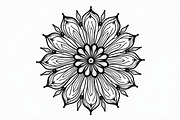 Mandala Pattern Coloring Bundle, an Illustration by Gfx_Store (Thumbnail 4 of 11)