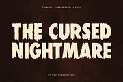 Grimvale - Bold Horror Display Font, a Sans Serif Font by Youthlabs Studio (Thumbnail 7 of 12)