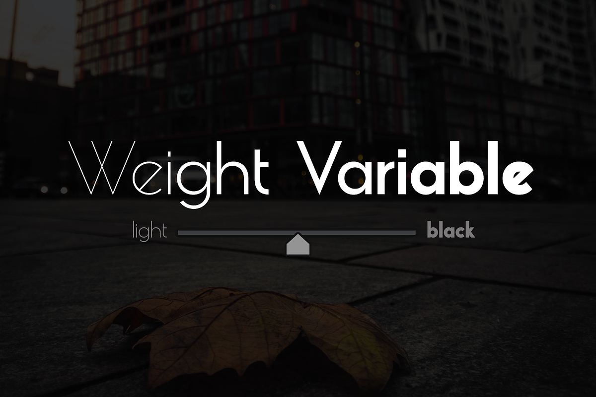 Urban Tour Variable Sans Deco preview 2