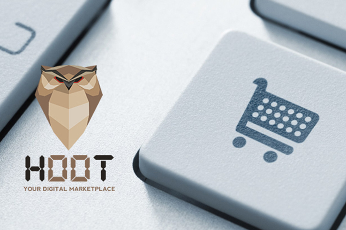 Hoot Your digital Marketplace, a Branding & Logo Template by LuisFaus (Photo 1 of 4)