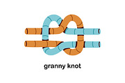 Knots, loops, tied ropes set, an Object Illustration by Good Studio (Thumbnail 21 of 21)