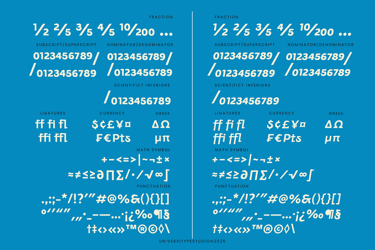 UT Ogah - An Experimental Display, a Sans Serif Font by Universitype (Photo 5 of 12)