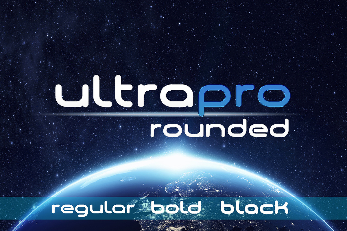 Ultra Pro Rounded Font Family