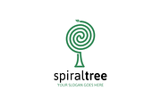 Spiral Tree Logo, a Branding & Logo Template by MLJ studios (Thumbnail 1 of 3)