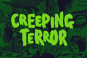 End Crawl - A Halloween Brush Font, a Font by Wingsart Studio (Thumbnail 3 of 15)