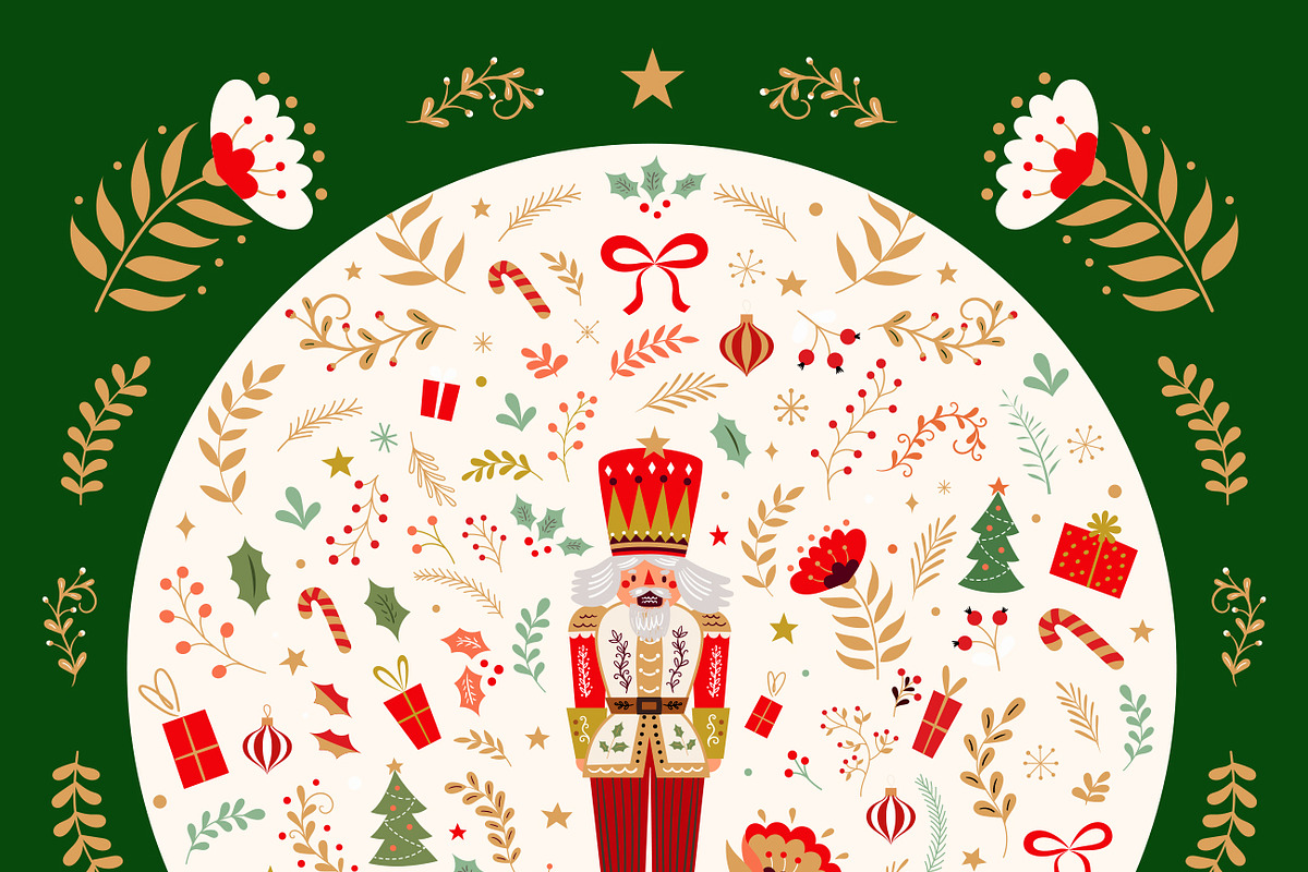 Merry Christmas, a Seasonal Illustration by MoleskoStudio (Photo 9 of 17)