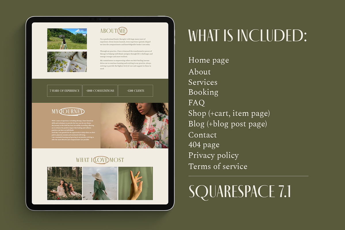 Coach Squarespace Website template, a Squarespace Template by Sofico (Photo 5 of 13)