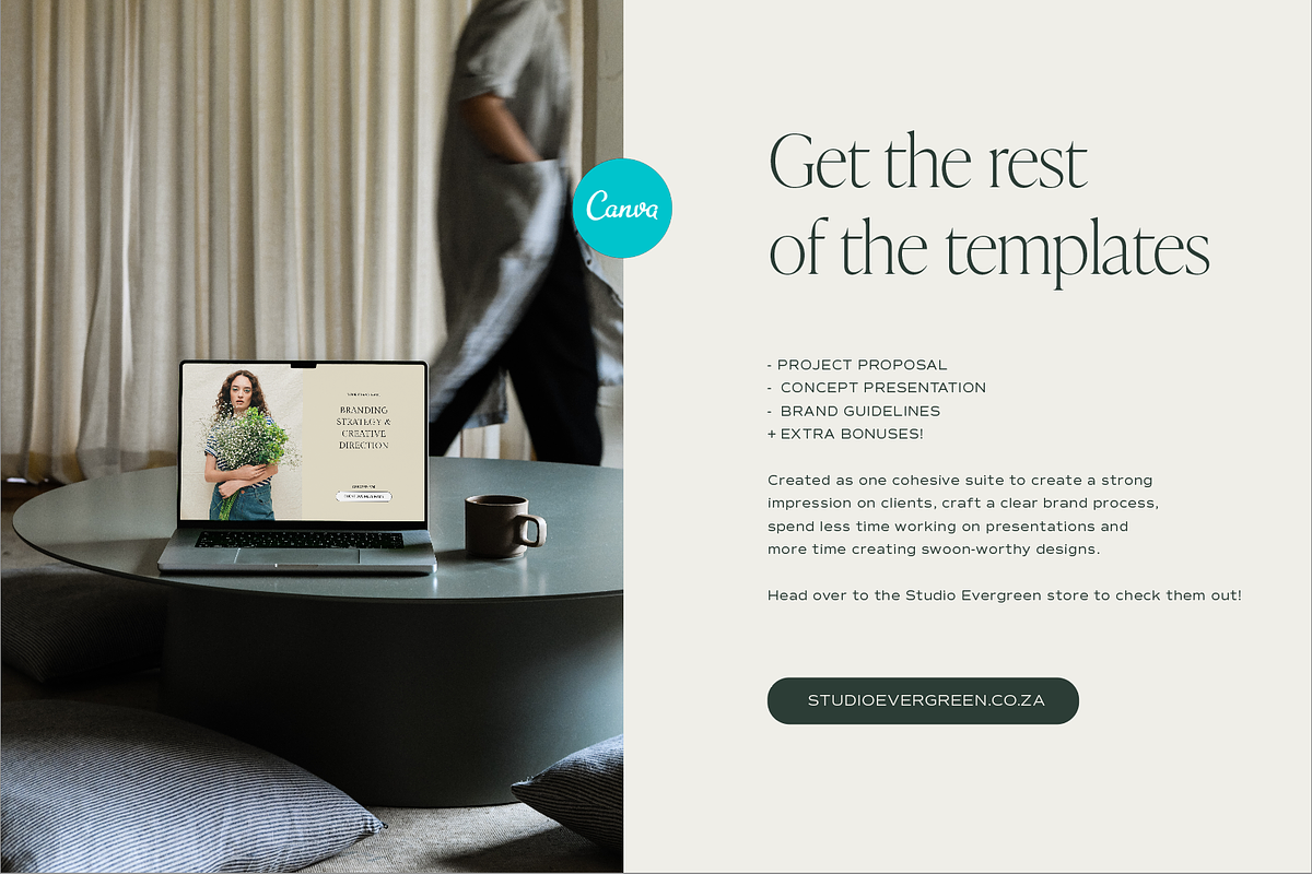 Branding Strategy Template + BONUS, a Presentation Template by Studio_Evergreen (Photo 12 of 12)