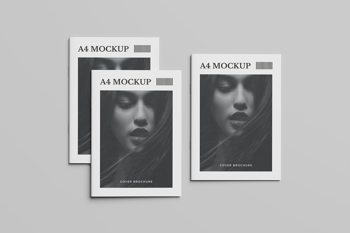 A4 Brochure Mockup, a Books & Magazine Mockup by Difa Design (Photo 5 of 5)