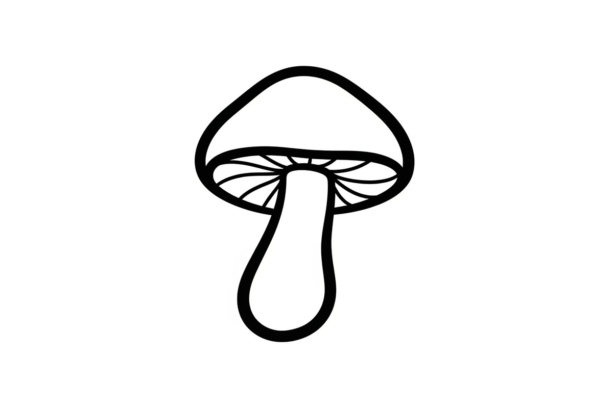 Hand Drawn Mushroom SVG Bundle, an Illustration by jahid234 (Photo 7 of 51)