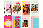 Bold Instagram Story Templates Canva, a Social Media Template by Hell Yeah Designs (Thumbnail 2 of 5)
